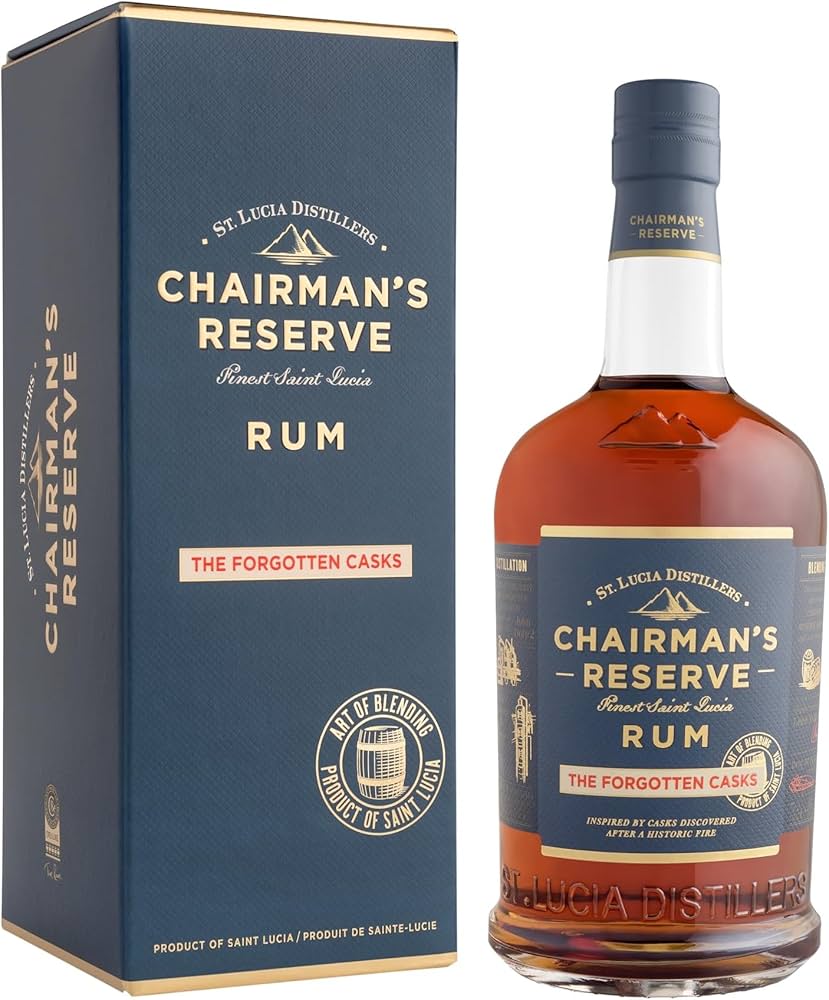 RUM CHAIRMAN’S FINEST RESERVE THE FORGOTTEN CASK SAINT LUCIA DISTILLERS