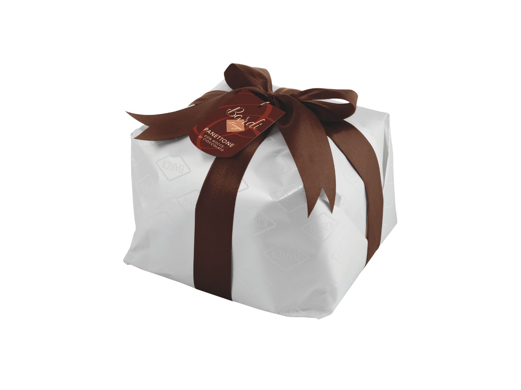 Panettone Bardi-Longo Con Cioccolato Fondente Monorigine Costa D’Avorio Kg 1 (Tipo Basso)