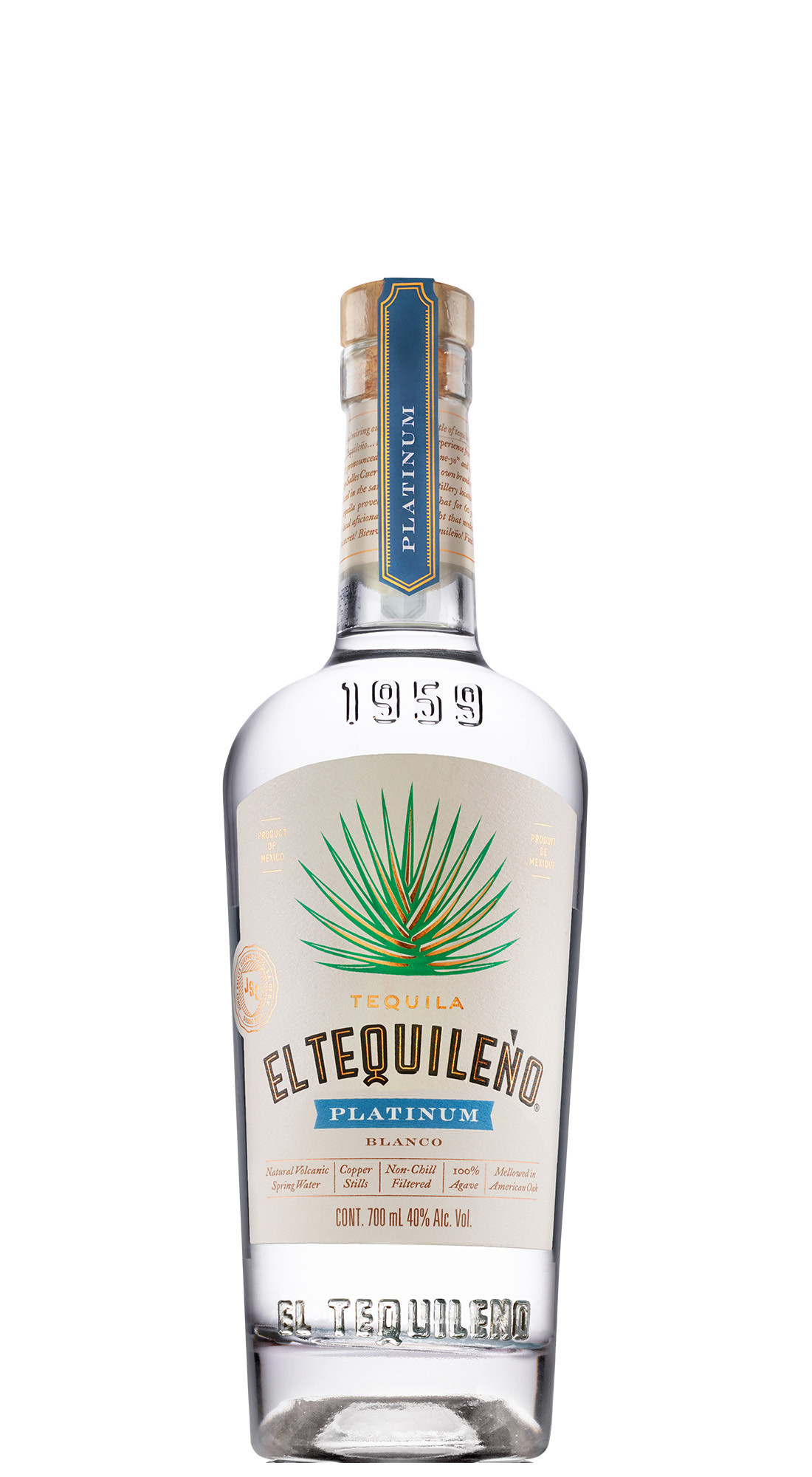 TEQUILA EL TEQUILEÑO PLATINUM