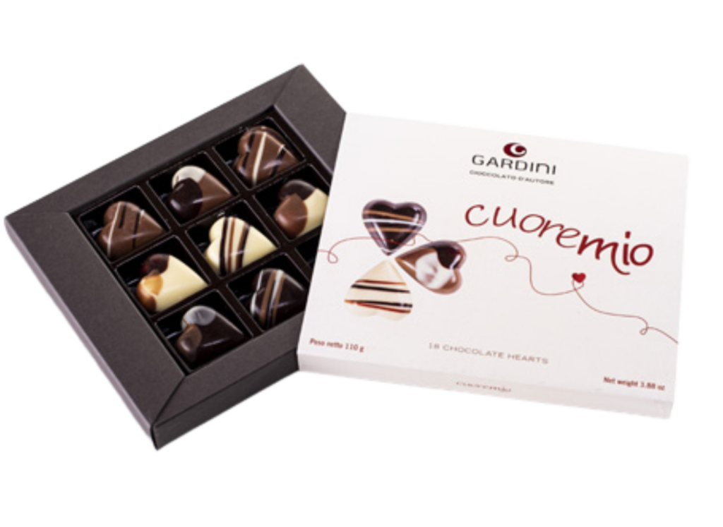 Cioccolatini CuoreMio – 18 pezzi – F.lli Gardini – Edizione Speciale E.VA ODV