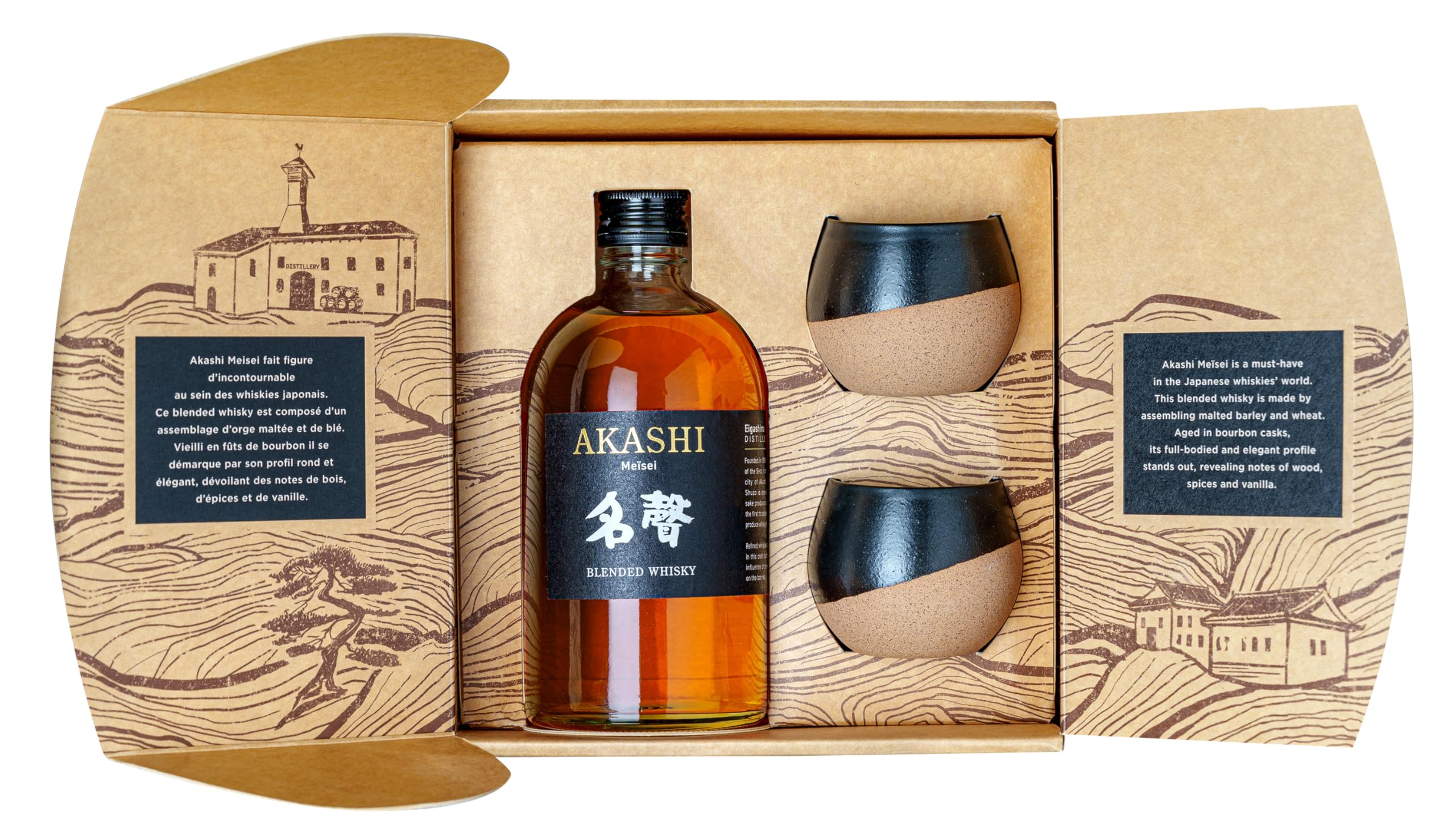 WHISKY AKASHI MEISEI BOX REGALO