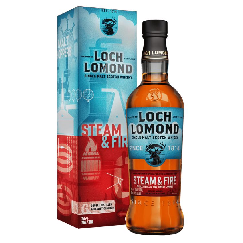 WHISKY LOCH LOMOND STEAM&FIRE SINGLE MALT