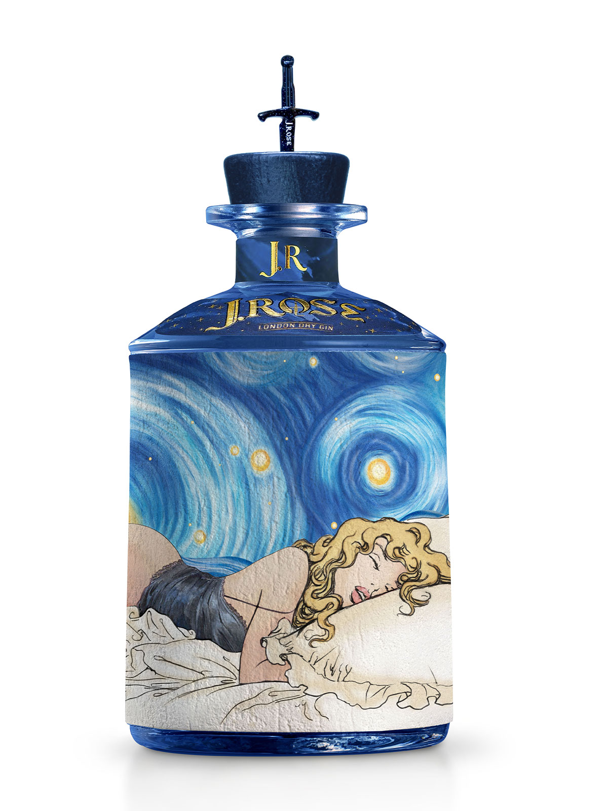 GIN J.ROSE Limited Edition 80 anni MILO MANARA